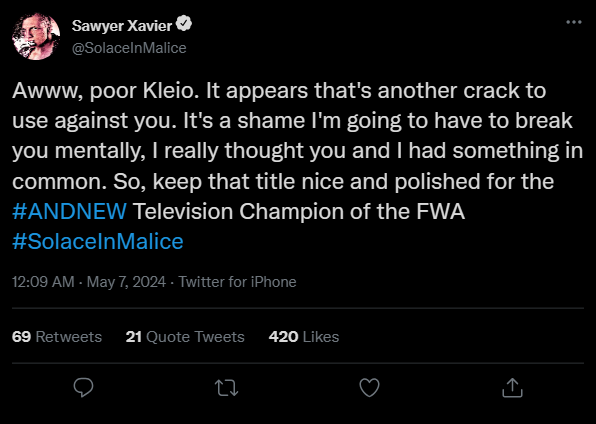 Sawyer Xavier Tweet #1.png