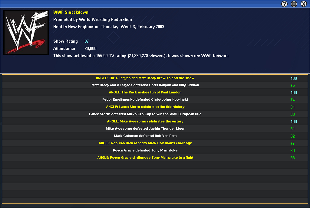 Smackdown Week 3 February.png