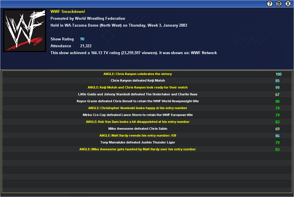 Smackdown Week 3 January.png